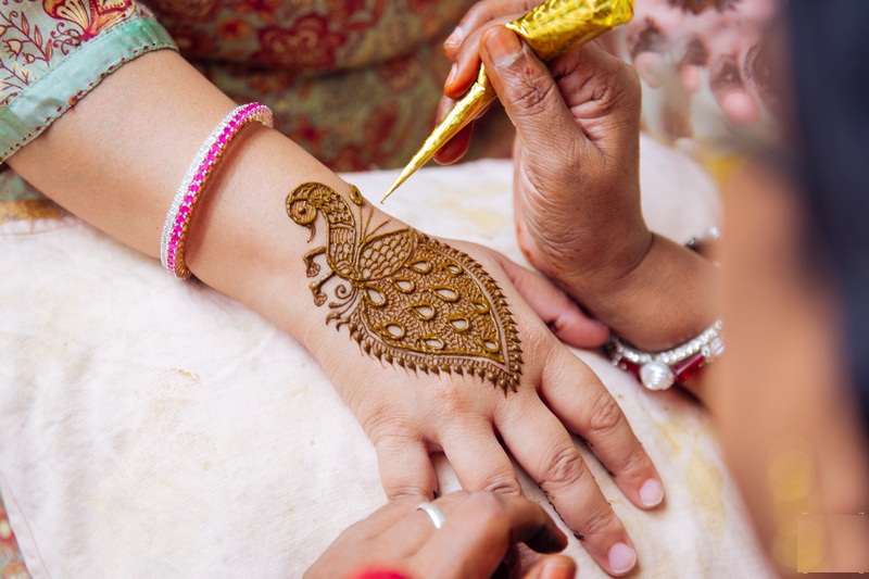 My Dadi ji cute looking mehendi design
