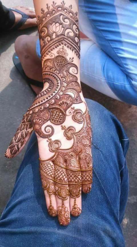 Arabic Mehendi made by me