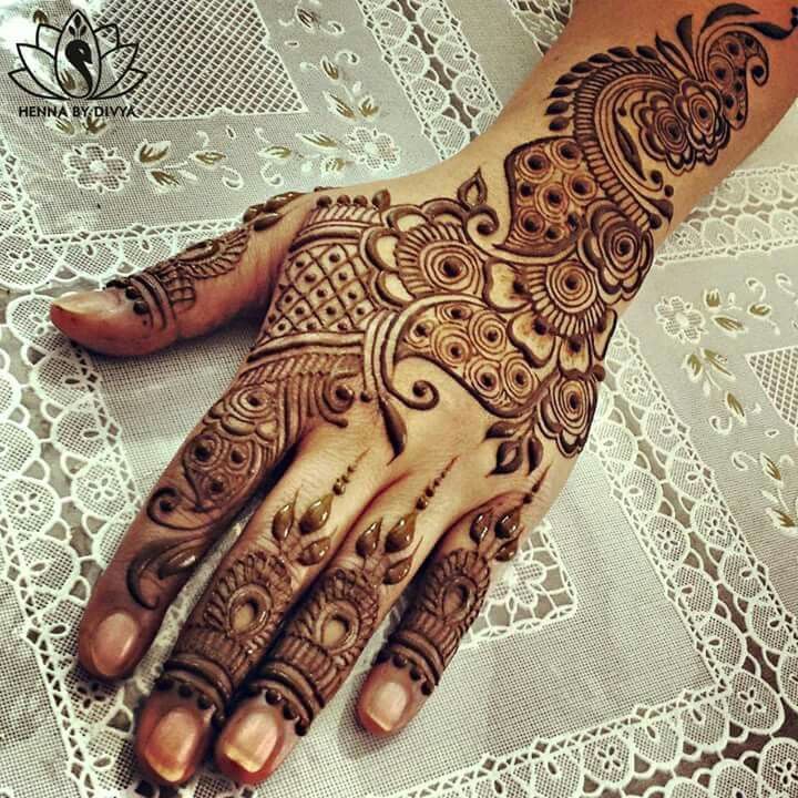 Too cute to resist this mehndi design