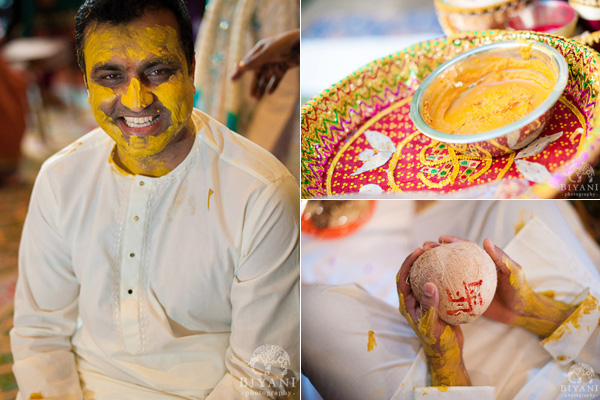 My Haldi at beautiful day