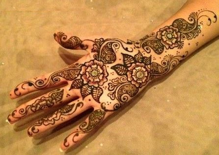 Glitter Design in Arabic Style