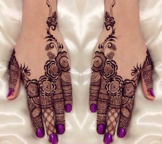 Best Fingers Mehendi Design