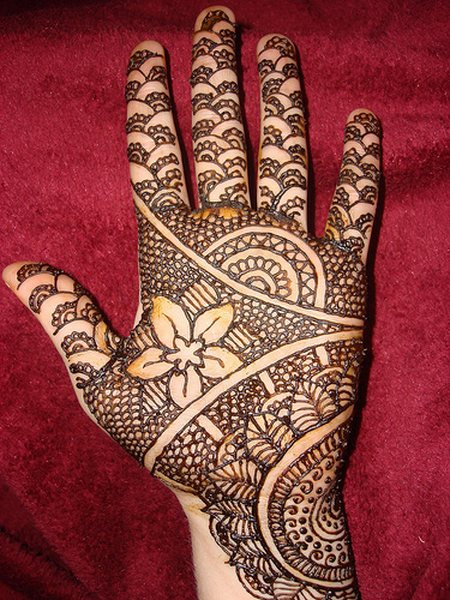 Engagement Mehendi Design