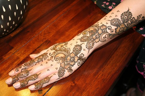 Engagement Mehendi Design