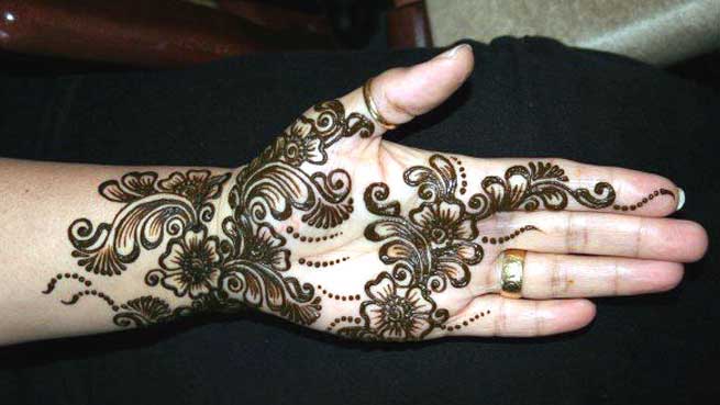 Floral Mehendi Design