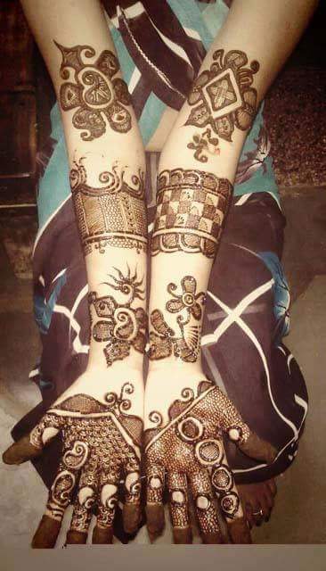 Bangle Style Mehendi