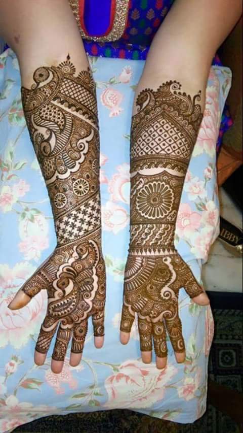 Full hand Mehendi