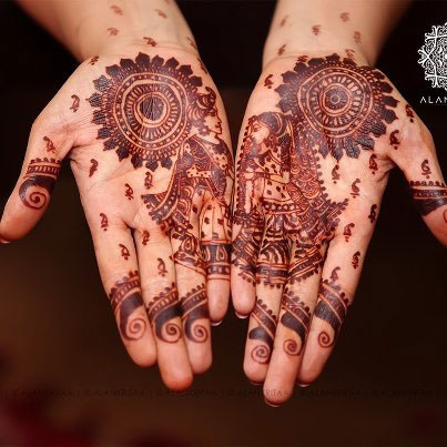 Traditional Bridal Mehendi Design