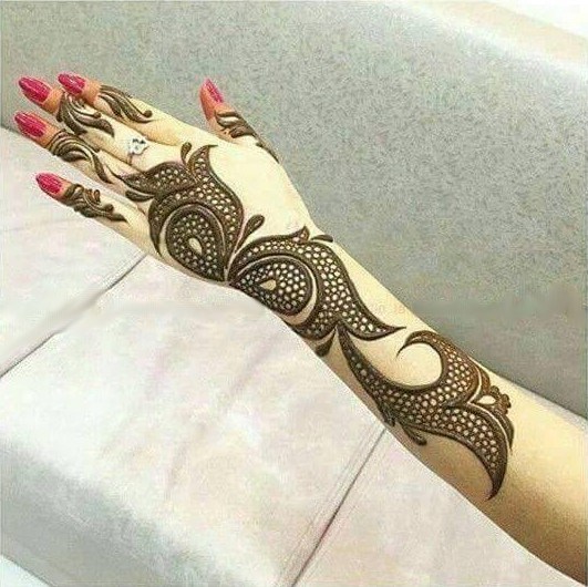Best Floral Mehendi Design