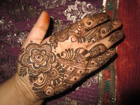 Arabic Mehendi Design