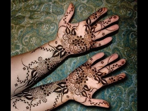 Floral Mehendi Design for hands