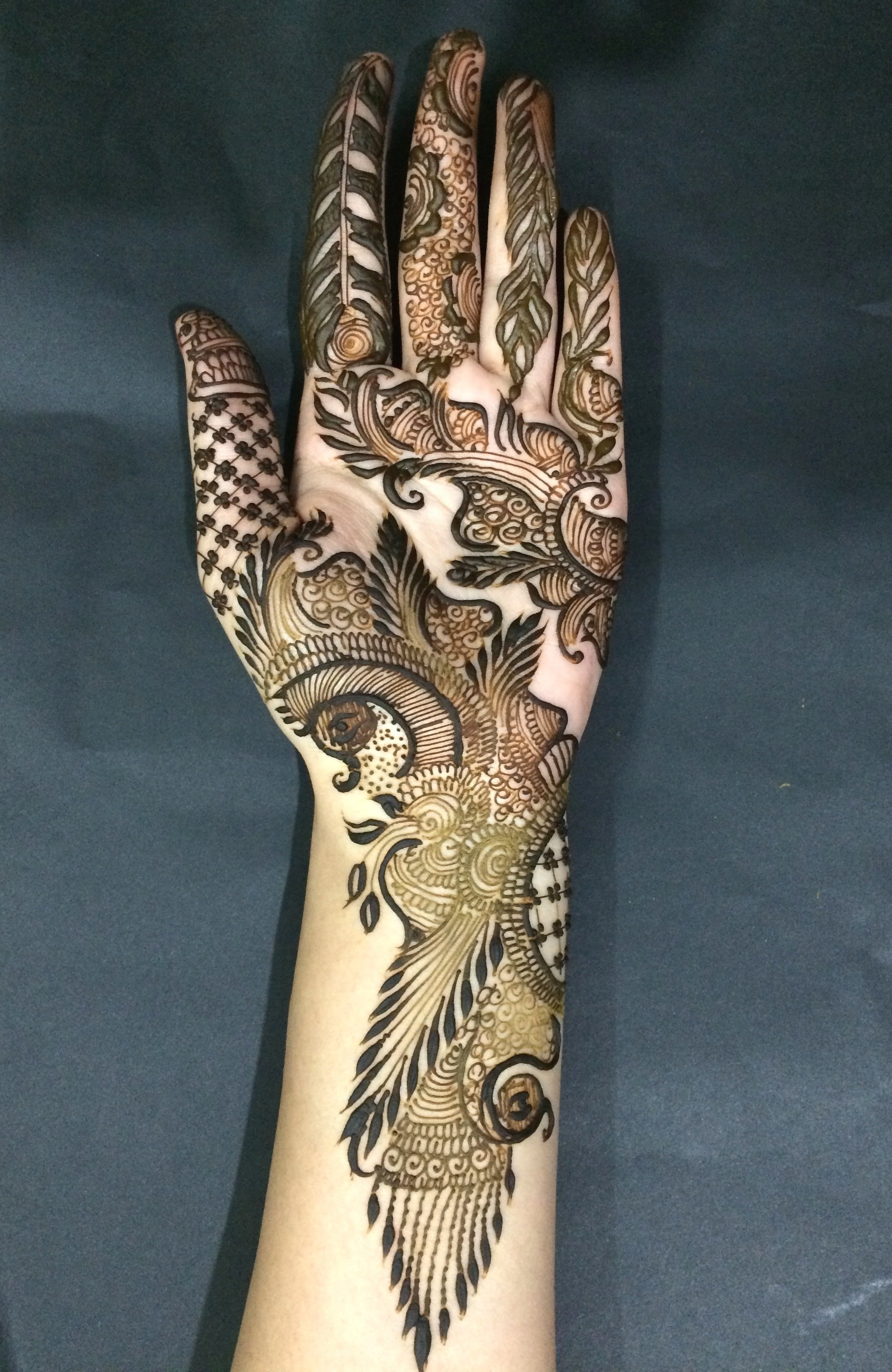 Latest Rajgharana Mehndi design