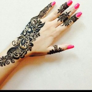 Gujarati Mehendi design