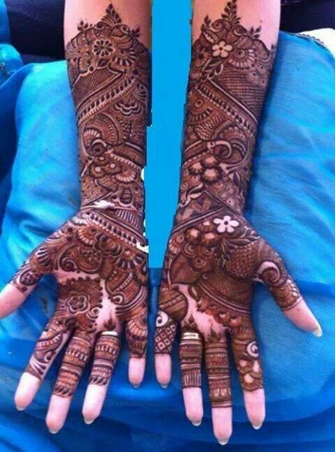Full hand Mehendi