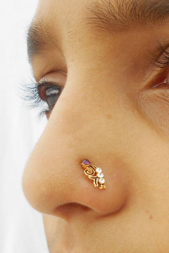 Indian style nose ring