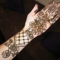 Arabic Mehendi Design