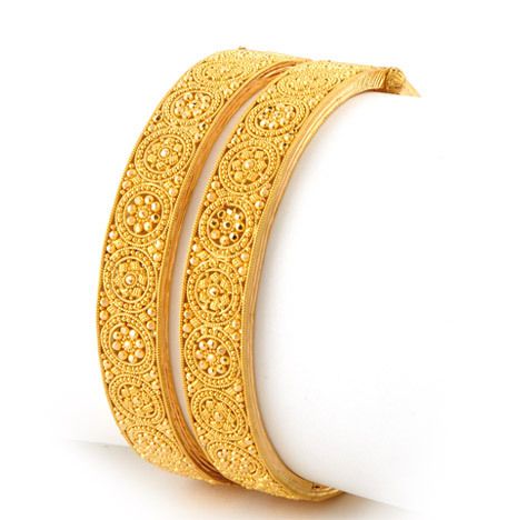 Gold bangles design