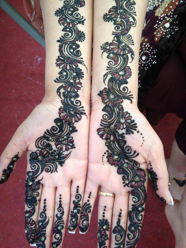 Latest Arabic Mehendi Design