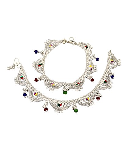 Silver payal design