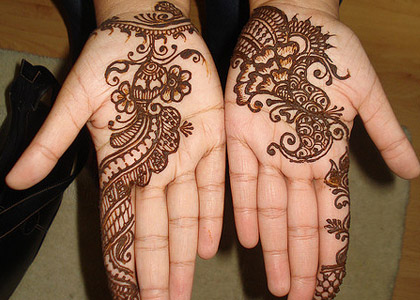 Arabic Henna Mehendi Design