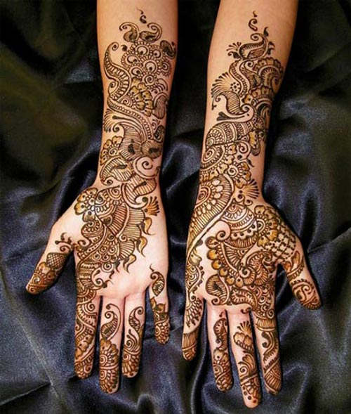 Latest Full Hand Mehendi Design