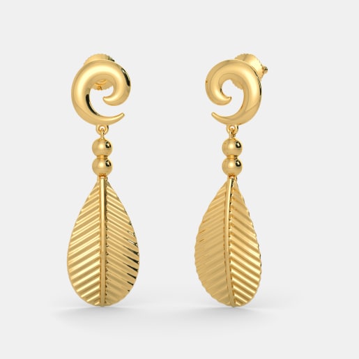 Gold earring