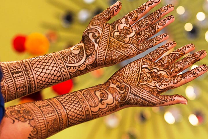 Gujarati Bridal Mehndi