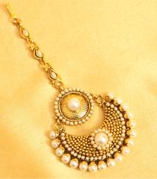 Pearl design maangtikka