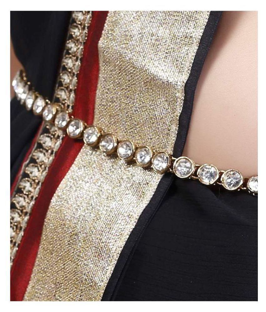 Silver Ice Gold Plated Kundan