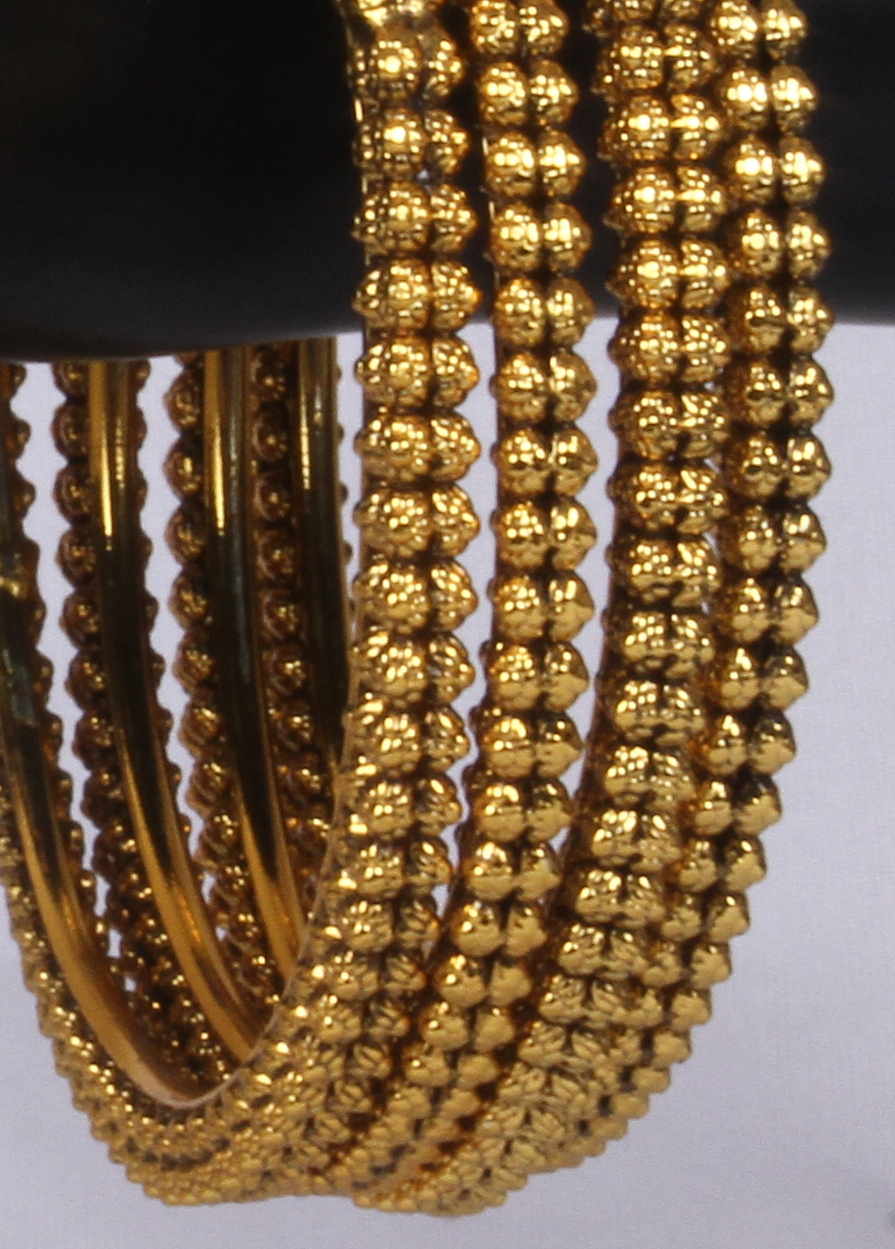 Traditional Bangles in Gold