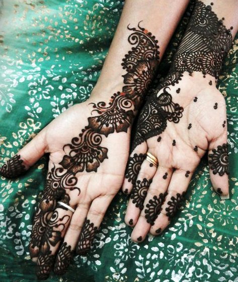 Arabic Henna Mehendi Design for Hands