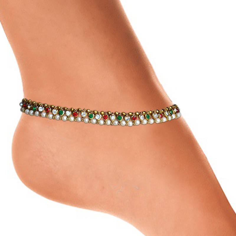 Indian Pearl Anklet