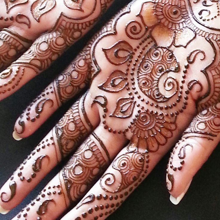 Palm Mehendi Design