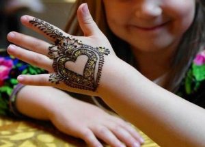 Kids Mehendi Design