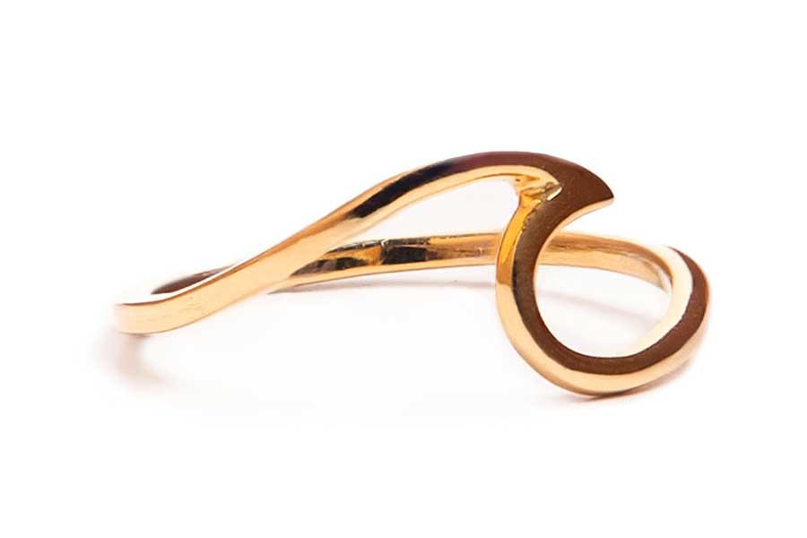 Gold wavering enlarged