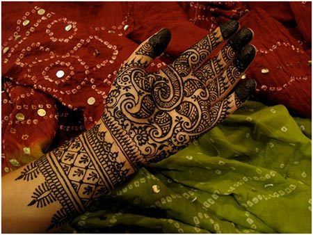 Gujarati Mehendi design