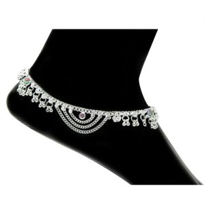 Silver payal design