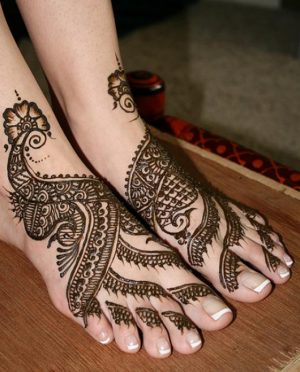 Feet Mehendi