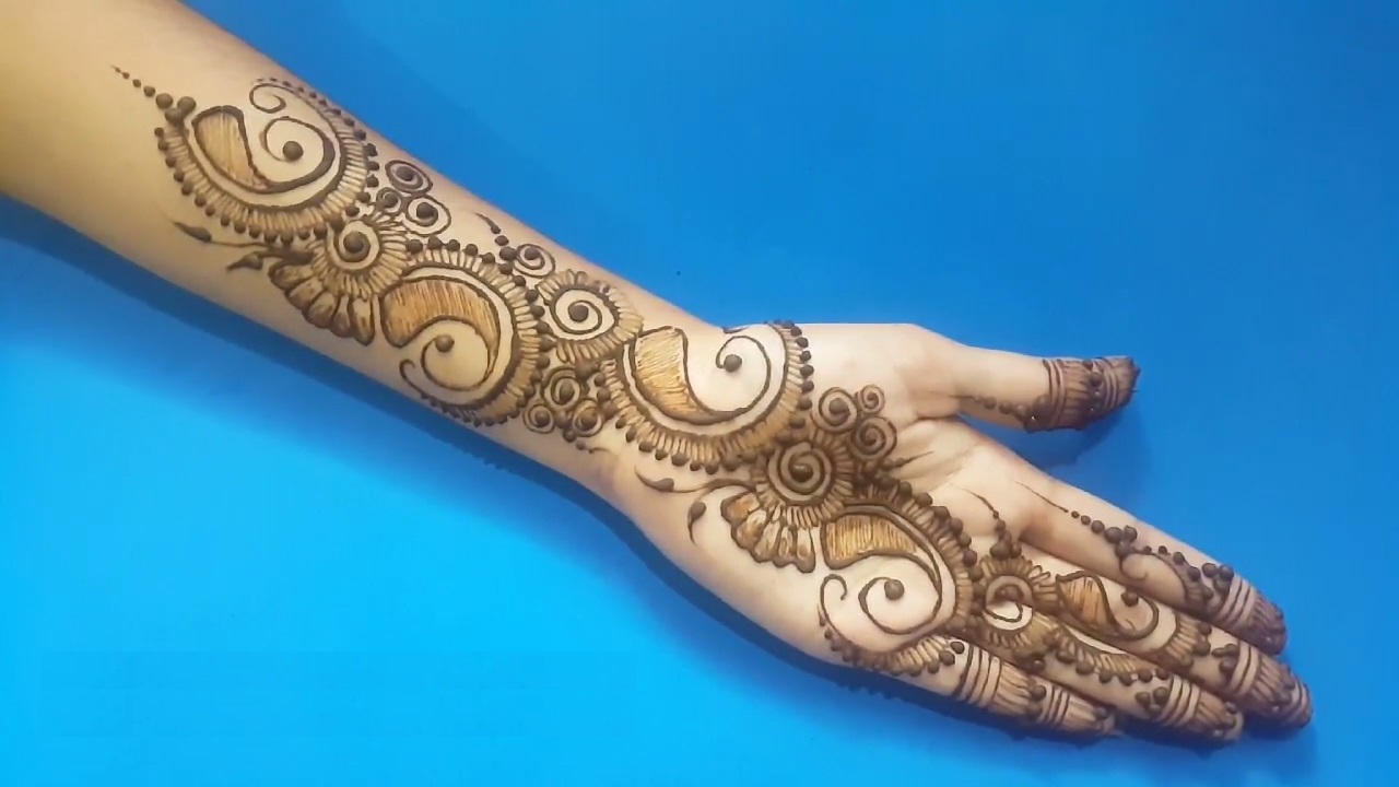 Arabic Mehendi Design