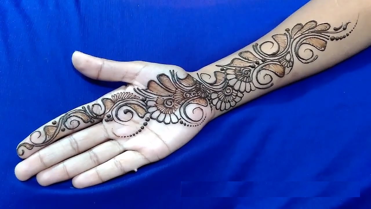 Arabic Mehendi Design