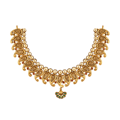Gold necklace