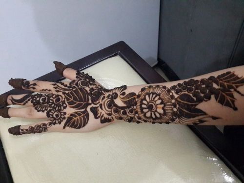 Floral Mehendi Design