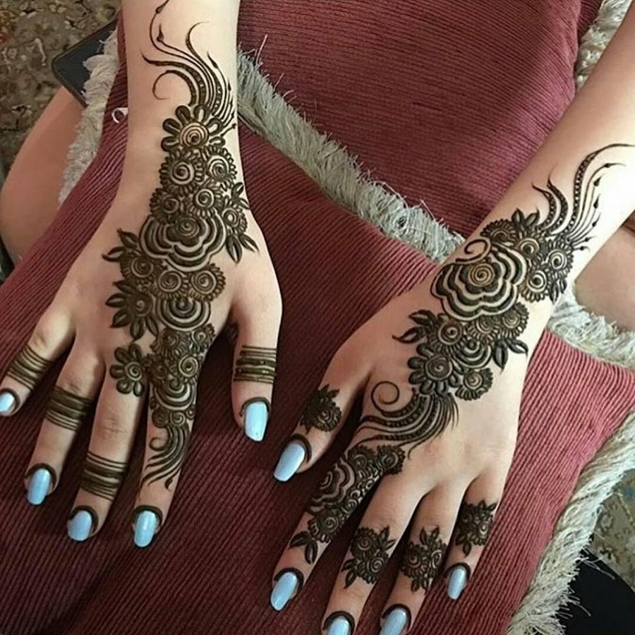 Floral Mehendi Design