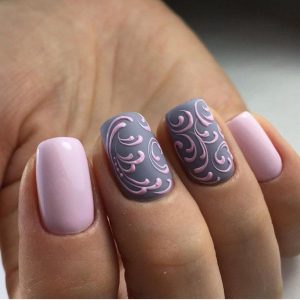 Cute looking nail design