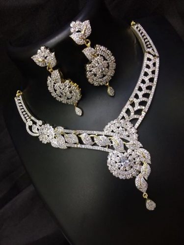 Beautiful Diamond studded necklace