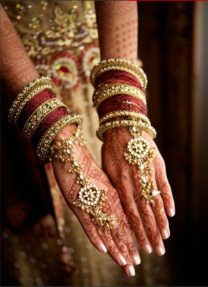 Bridal full hand mehendi design