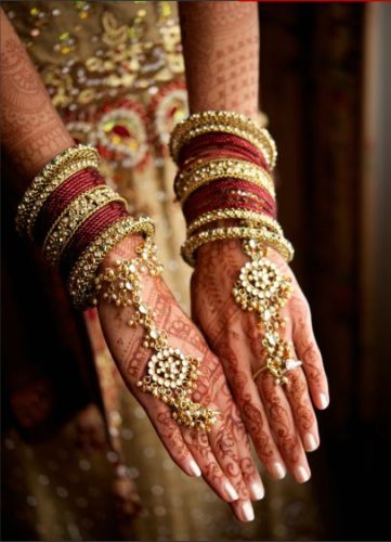 Bridal full hand mehendi design