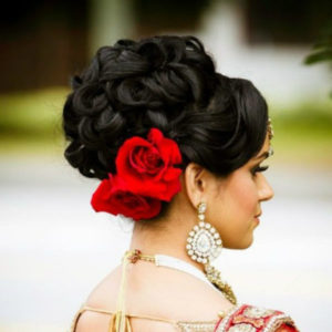 Bridal hair style