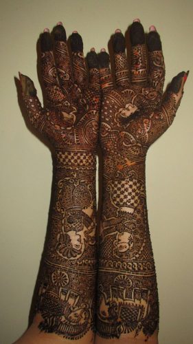 Heena design for the Roka event