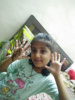 Tanvi Diwali mehndi